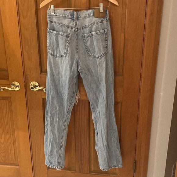 Distressed 90’s Baggy Aeropostale Jeans Size 4 - Picture 3 of 5